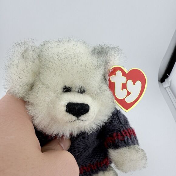Ty Beanie Baby 'Fairbanks' 1993 Attic Treasures Collection Bear 8" Retired -TAG - Picture 4 of 6